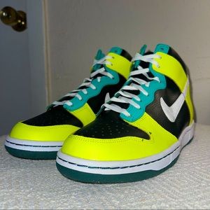 Neon Nike Dunk High